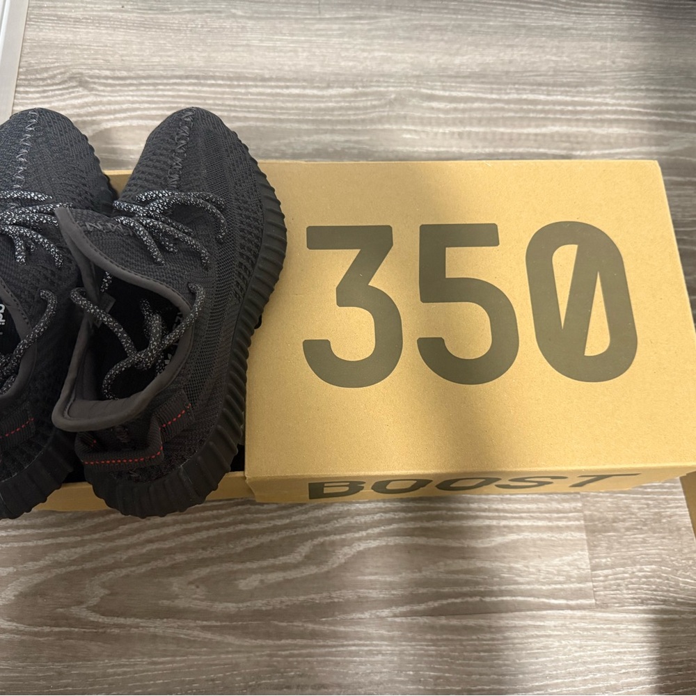 Adidas Black Sneakers Knit Upper